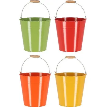 Zahradní dekorace Kyblík zahradní 50 SHADES OF NATURE, 10,75L, balení obsahuje 4 ks!|Esschert Design