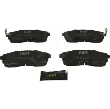 Brzdová destička Sada brzdových destiček, kotoučová brzda HART 248 891