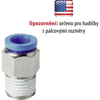 Příslušenství k čerpadlu STNC Přímé spojky, vnější závit NPT, pro hadičku 1/4" Rozměr závitu: NPT1/8"