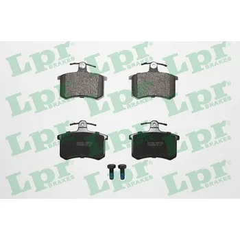 Brzdová destička Sada brzdových destiček, kotoučová brzda LPR 05P215