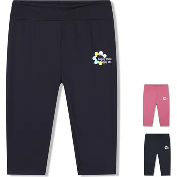 Dívčí kraťasy KUGO DÍVČÍ 3/4 LEGÍNY "HAPPY" Barva: růžová, Velikost: 152
