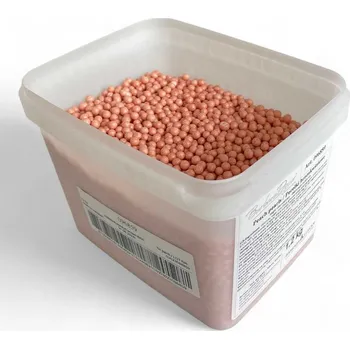 Čokoláda Křupinky - perličky broskvové Hmotnost: 1,2 kg