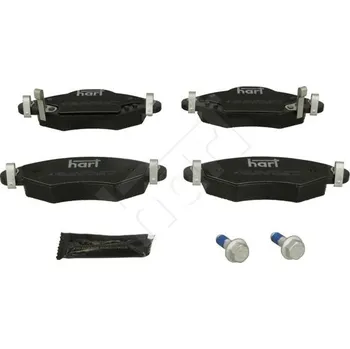 Brzdová destička Sada brzdových destiček, kotoučová brzda HART 252 298