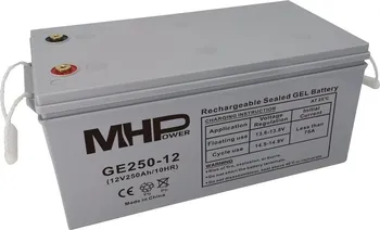 Trakční baterie MHPower GE250-12 12 V 250 Ah