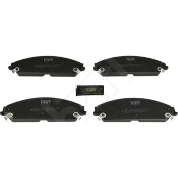 Brzdová destička Sada brzdových destiček, kotoučová brzda HART 256 956