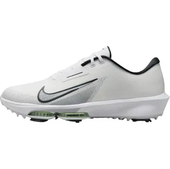 Nike Infinity Tour 2 unisex golfové boty, bílo/zelené zelené, standardní, se spajky, 37.5