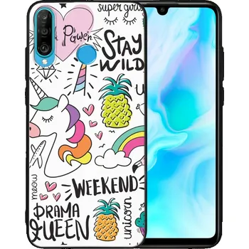 Pouzdro na tablet VSECHNONAMOBIL 26265 MY ART Ochranný obal Huawei P30 Lite UNICORN (063)