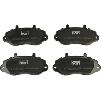 Brzdová destička Sada brzdových destiček, kotoučová brzda HART 215 933