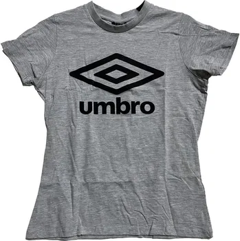 Dámské tričko Umbro Diamond Logo Regular Fit T-Shirt Grey Marl 8 (XS)