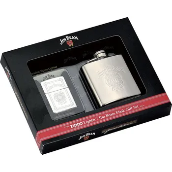 Zapalovač 44061 Zippo Jim Beam® Flask Set