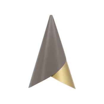 Stínidlo UMAGE Cornet (hnědá, mosaz) hliník 2549