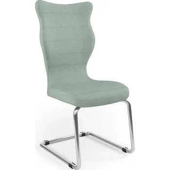 Entelo Židle konferenční NERO , chromovaná Deco 20 velikost 7