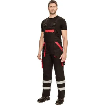 pracovní kraťasy MAX WINTER RFLX lacl kalho černá/červ 62
