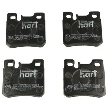 Brzdová destička Sada brzdových destiček, kotoučová brzda HART 220 172