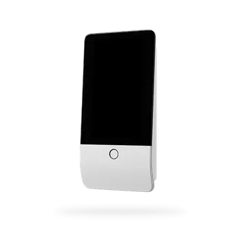 Jablotron JA 116E - Sběrnicová dotyková klávesnice s čtečkou RFID Barva: Bílá