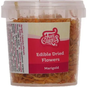 Jedlá dekorace na dort FunCakes Sušené jedlé květy měsíček 5 g