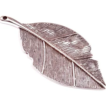 Korálek Kov list 626 (81x35x3mm)