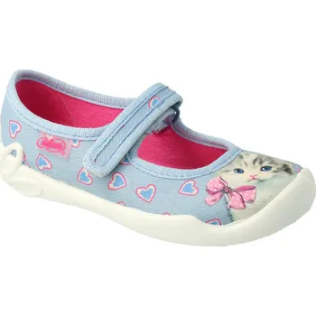 Dívčí bačkory Dívčí balerínky BEFADO BLANCA 114X459 Velikost: 25