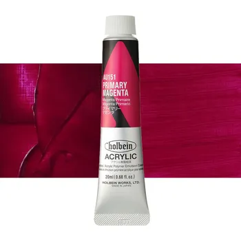 Vodová barva Akrylová barva Holbein Heavy Body - Primary Magenta Balení: 20 ml