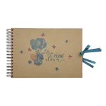 Album s kroužkovou vazbou, A4, 300 x 210, kraft, chlapeček