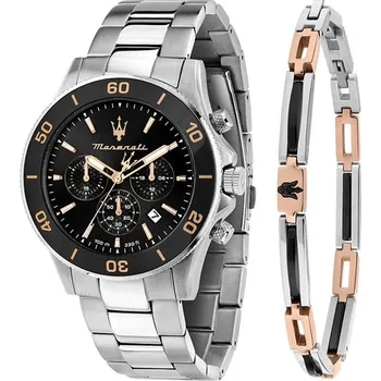 Hodinky Pánské hodinky MASERATI s náramkem Competizione R8873600001