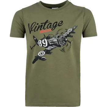 101INC Triko dětské AIRCRAFT krátký rukáv velikost: 134-140