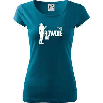 Dámské tričko Bachelor party - The rowdie one - Dámské triko Pure - M ( Petrolejová )
