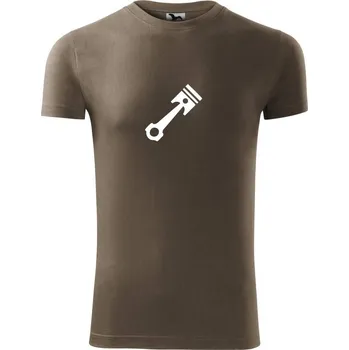 Pánské tričko Píst jednoduchý - Viper FIT - Pánské zůžené tričko - S ( Army )