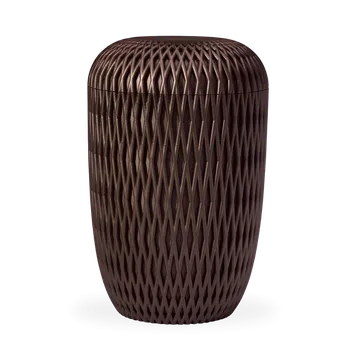 Smuteční dekorace Ekologická urna Carrea - Hnědá