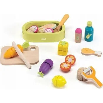 Dětská kuchyňka Sevi SEVI JÍDLO A KUCHYŇSKÉ NÁDOBÍ - 25 POLOŽEK