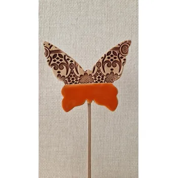 Velikonoční dekorace Zápich motýl větší 03