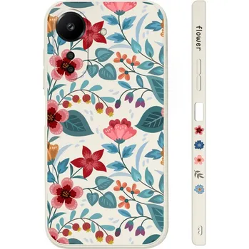 Pouzdro na mobilní telefon Kryt Design Xiaomi Redmi 13C Podzimní kvítí (obal neboli pouzdro na Xiaomi Redmi 13C)