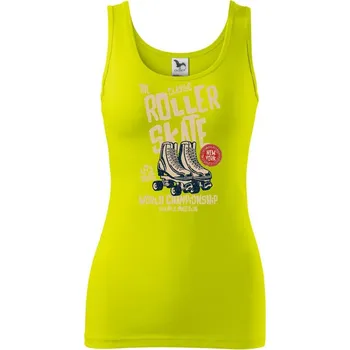 Roller Skate - Dámské tílko - M ( Limetková )