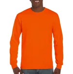 Gildan Ultra tričko s dlouhými rukávy Velikost: L, Barva: fluorescenční oranžová
