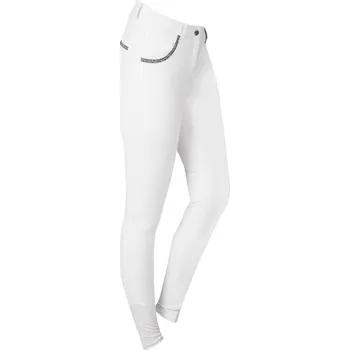 Jezdecké oblečení Horka Dámské rajtky s gripem Nicola Barva: Bílá, Velikost: 164