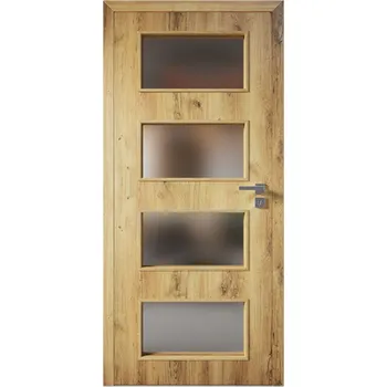 Interiérové dveře SOLODOOR Dveře Novus 17 dub forest fólie 3D, 70P