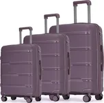 Cestovní kufry odolná sada 3 ks L,M,S - Extremely Durable Collection PP803 oranžová