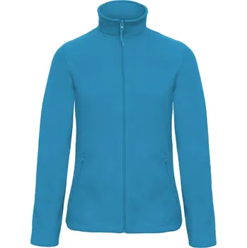 Dámské tričko B&C Dámská bunda micro fleece Velikost: XS, Barva: azurově modrá