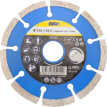 Řezný kotouč Ostatní KL08115 Kotouč diamantový segmentový | 230x22,2 mm