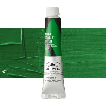 Vodová barva Akrylová barva Holbein Heavy Body - Cobalt Green Balení: 20 ml