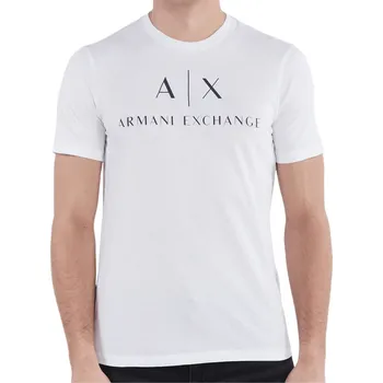 Pánské bílé tričko Armani Exchange XL