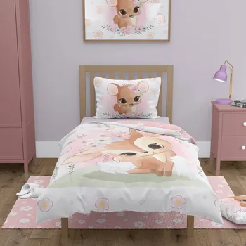 Povlečení Dětské bavlněné povlečení Srnečka