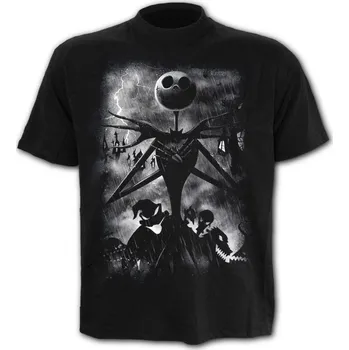 Pánské tričko Tričko Spiral HORROR - NIGHTMARE BEFORE CHRISTMAS Velikost: L