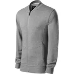 MALFINI Premium® Bomber Mikina pánská Velikost: S, Barva: tmavě šedý melír