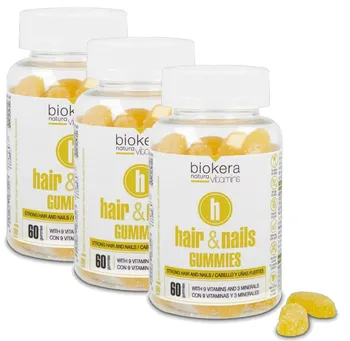 Salerm Cosmetics Biokera Natura Vitamins Hair & Nails Gummies