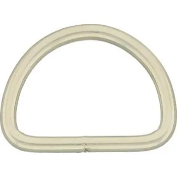 Organizér galanterie Pro Háčkování Sedlářský polokroužek 26 mm, nikl Počet: 1 ks