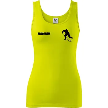 Dámské tričko Hockey sport - Dámské tílko - M ( Limetková )
