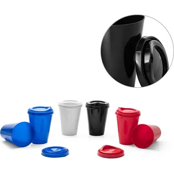 Jednorázové nádobí FRAPPE. Opakovaně použitelný kelímek z PP 430 ml 3 bez potisku bez potisku