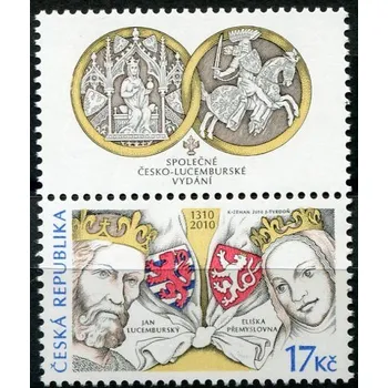 Poštovní známka Česká pošta (2010) č. 636 ** K (7) - Česká republika - Lucemburkové
