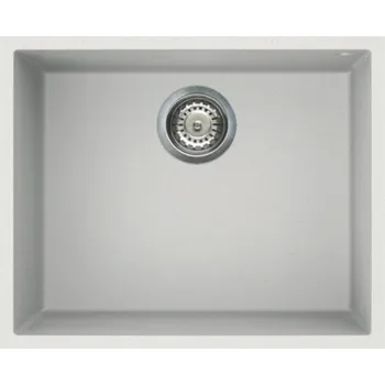Granitový dřez Granitový kuchyňský dřez Elleci QUADRA 105 G68 Spodní montáž